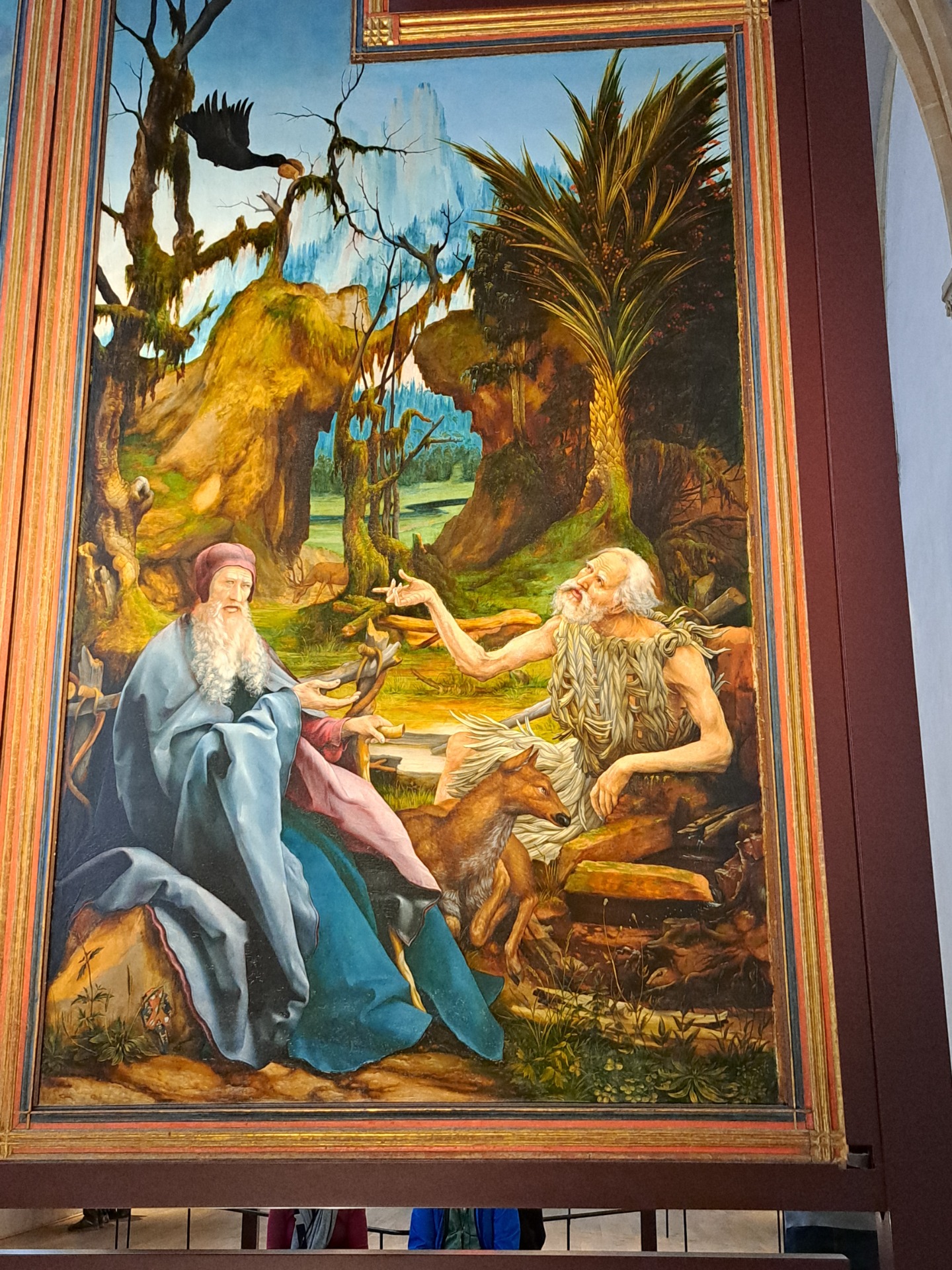 la visite de st Antoine à st Paul